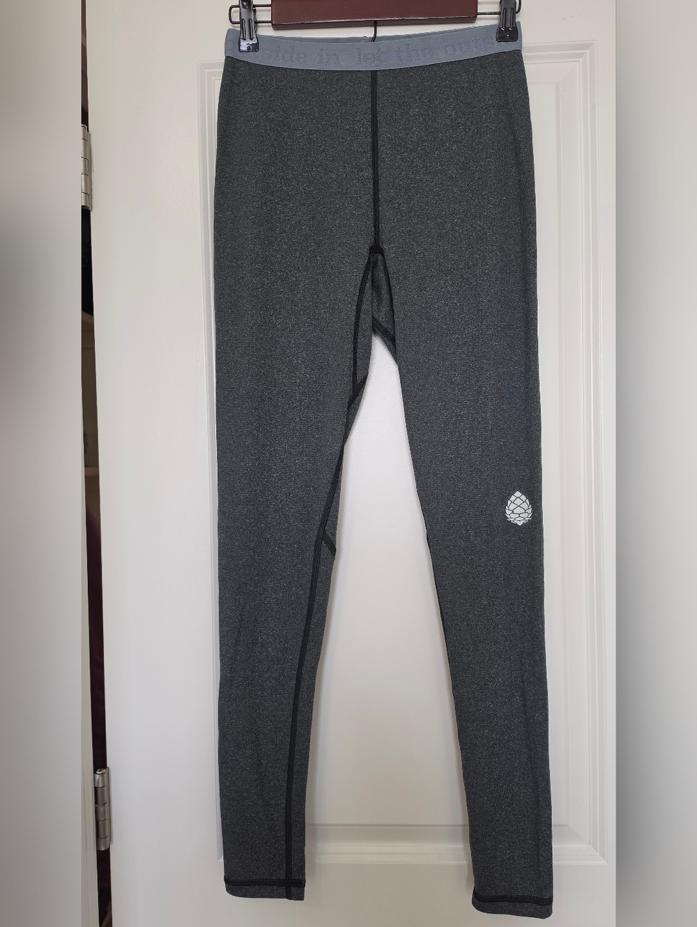 Stio Womens Merino Wool Blend Base Layer Leggings Gray Thermal XS Never Worn